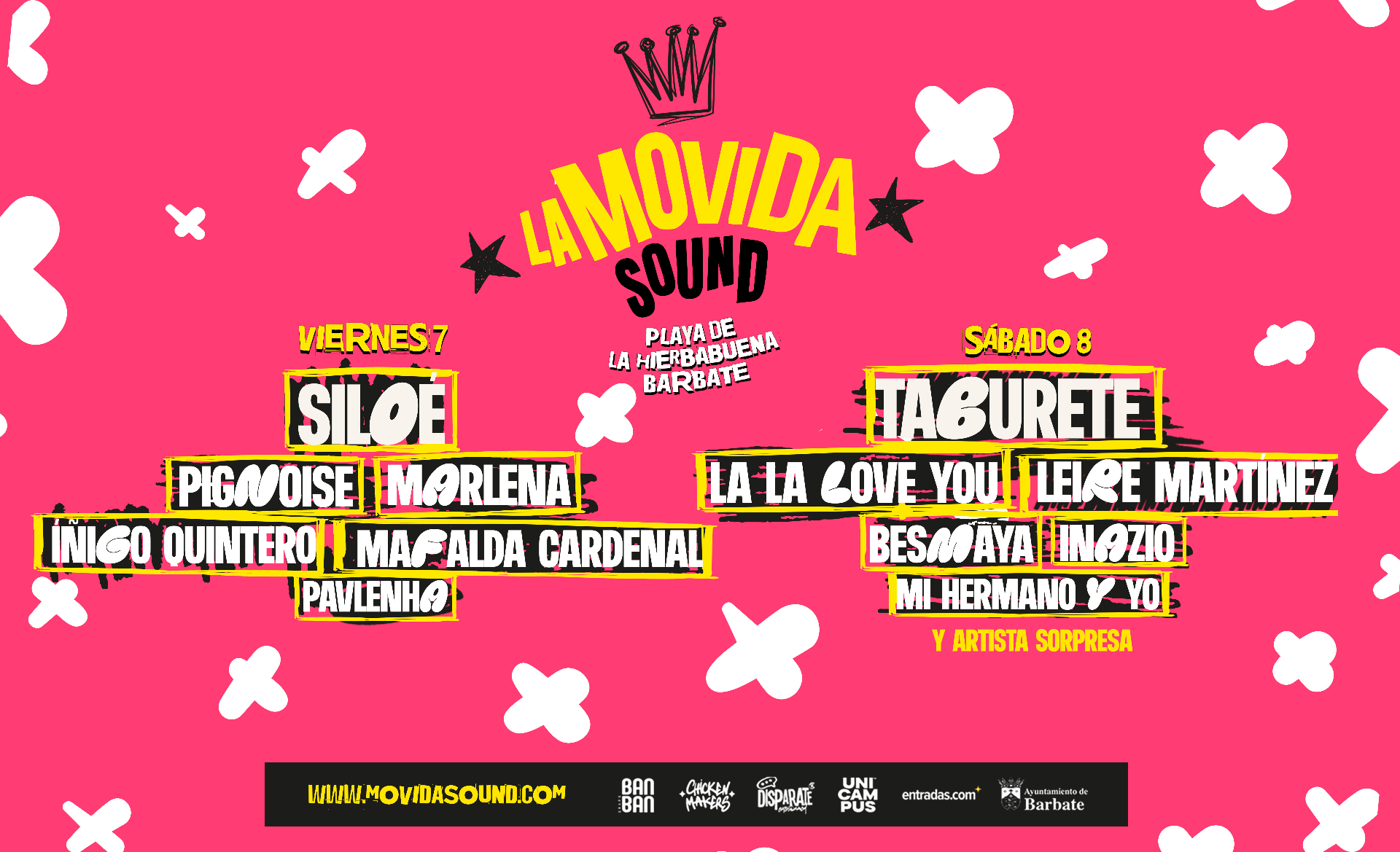 Cartel oficial La Movida Sound 2026